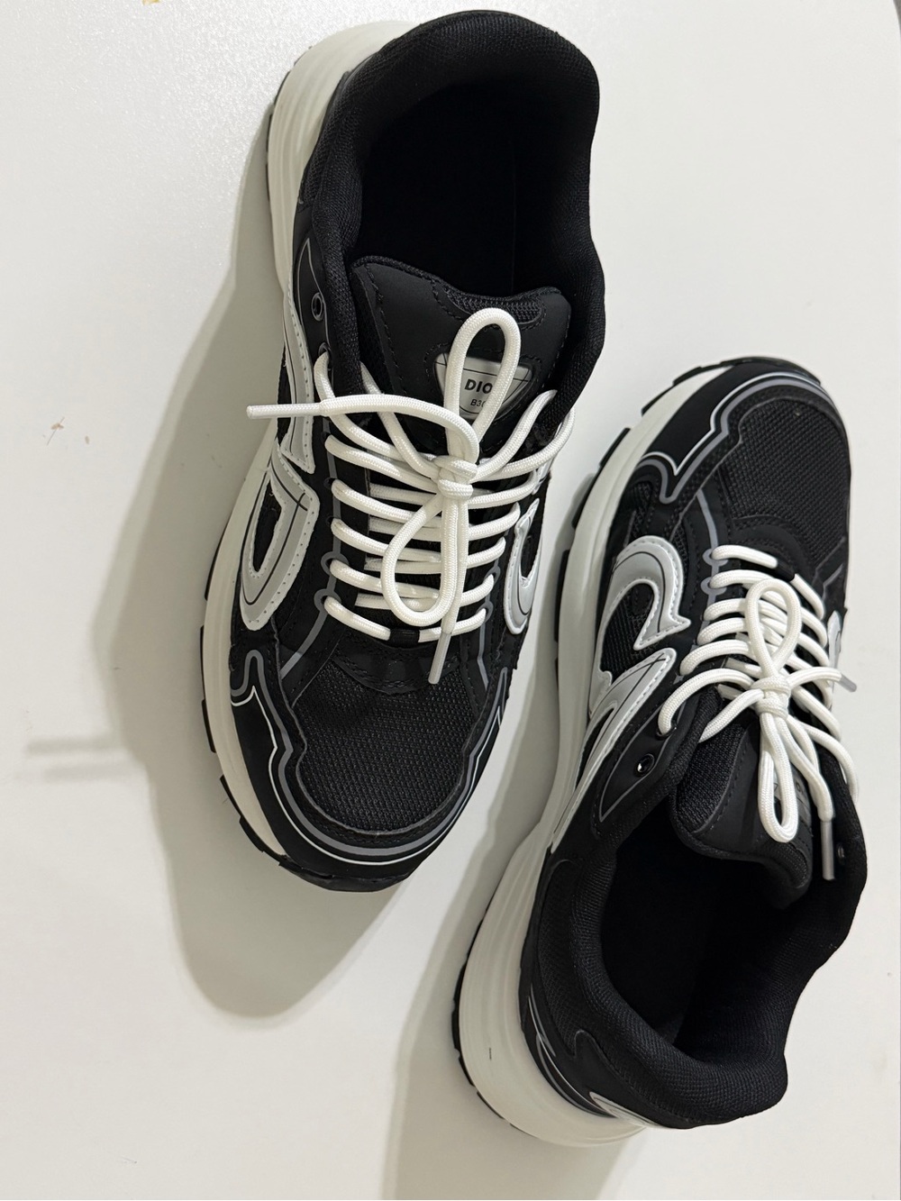 Men's Black and White Dior